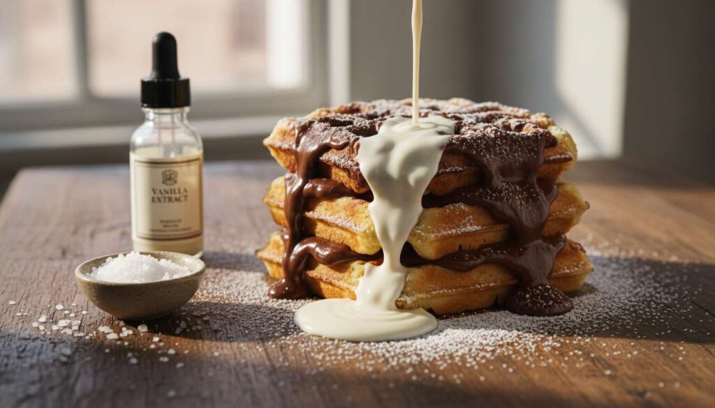 Krem do wafli z mascarpone i kakao – gęsty, idealny i gotowy w parę minut