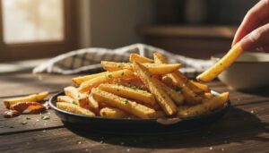 Frytki z airfryera wreszcie chrupiące: ten sposób zmienia wszystko